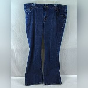 Lane Bryant Dark Blue Straight Leg Women's Jeans